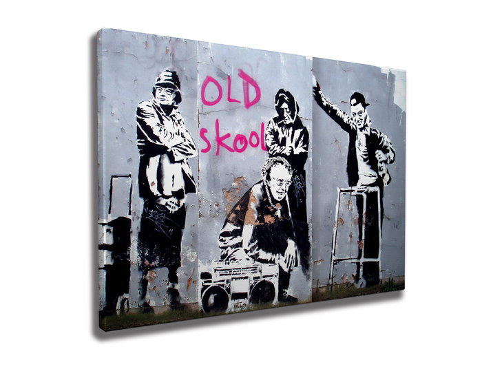 Wallity Lienzo Decorativo Banksy WY53 50 x 70 cm Wallity Lienzo Decorativo Banksy WY53 50 x 70 cm